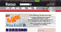 Desktop Screenshot of 4speed.se