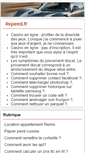Mobile Screenshot of 4speed.fr